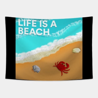 Life's a Beach (Type - 2) - Design Tapestry