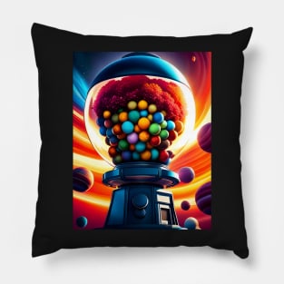 Cosmic gumball machine Pillow