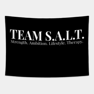 team SALT (white) Tapestry