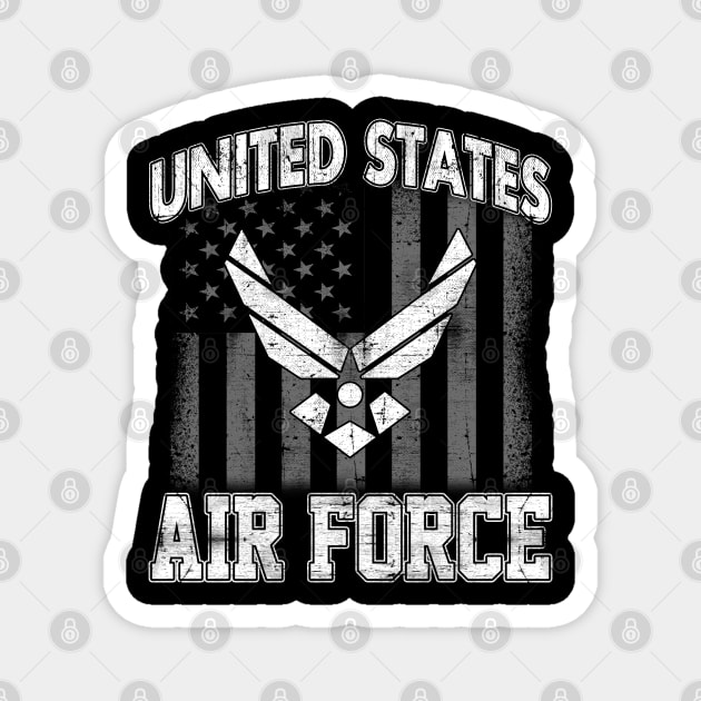 United States US Air Force USAF Magnet by Otis Patrick