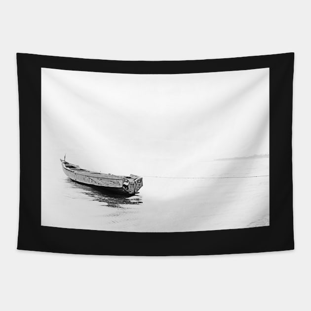 Senegalese Fishing Boat Tapestry by Graz-Photos