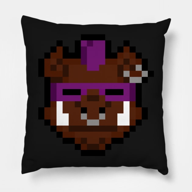 Pixel Bebop Pillow by prometheus31