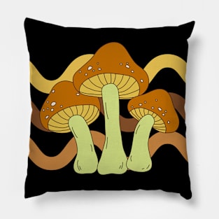 Boho mushroom Pillow