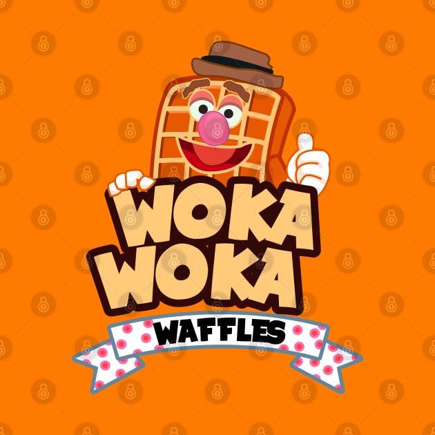 Woka Woka Waffles by DeepDiveThreads