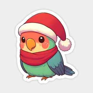 Cute Christmas Parrot Sun Conure Magnet