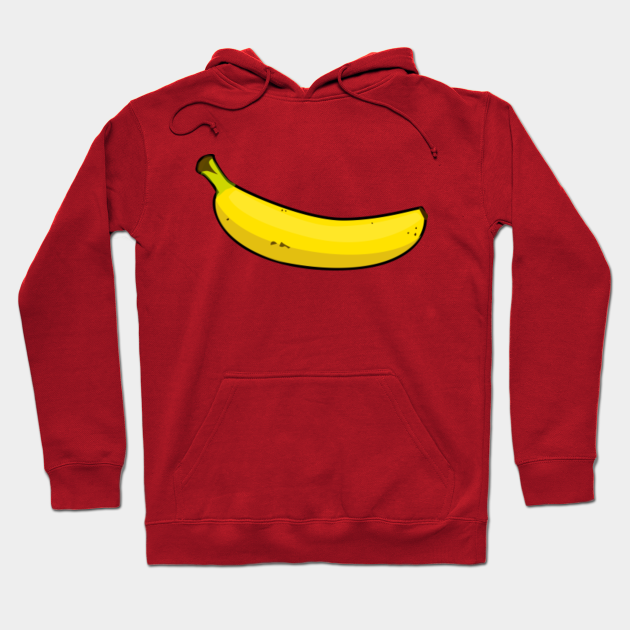 yellow banana hoodie