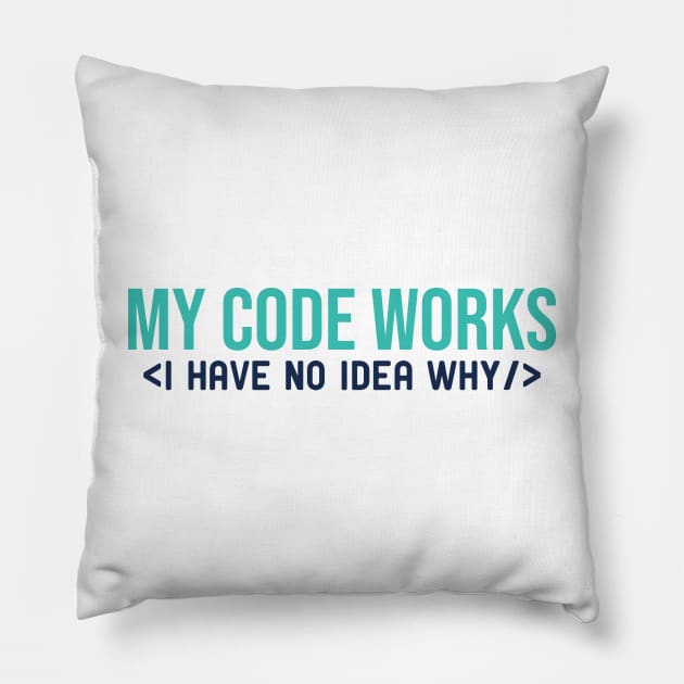 My code works and I don't know why Pillow by StoreDay