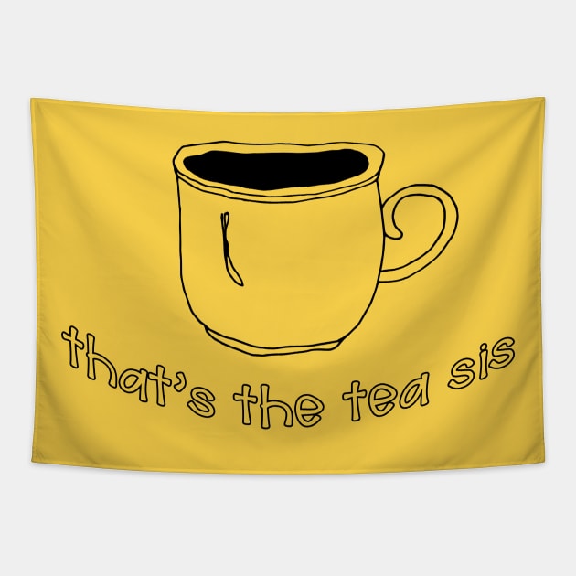 That's the tea sis Tapestry by lowercasev