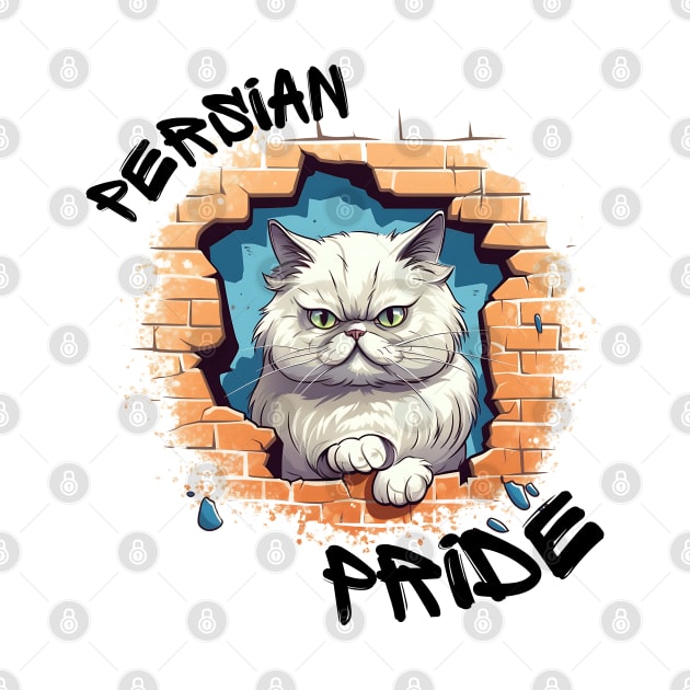 Persian Pride Graffiti by Purrrfect Spot