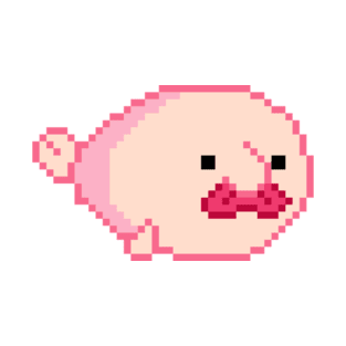 Pixel Blobfish (Side) T-Shirt