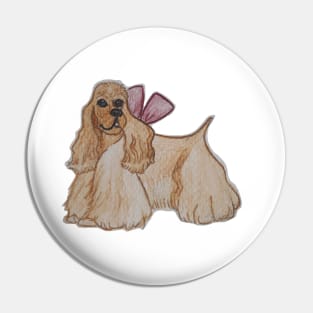 Cocker Spaniel Dog Pin