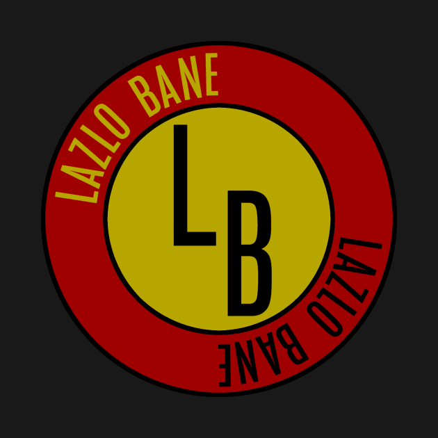 Lazlo Bane Circle Badge Logo by Lazlo Bane Official Merch