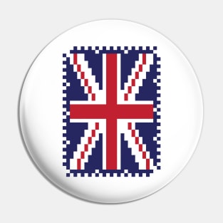 Union Jack - Pixel Art Pin