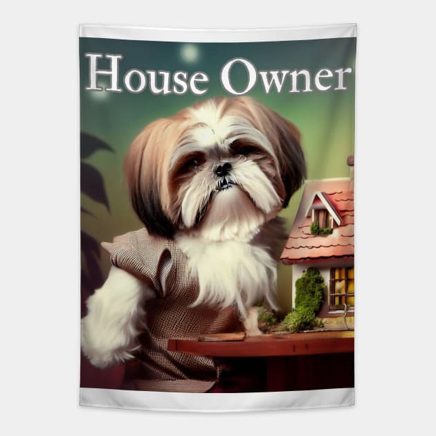 House Owner Tapestry by CreativeTees23