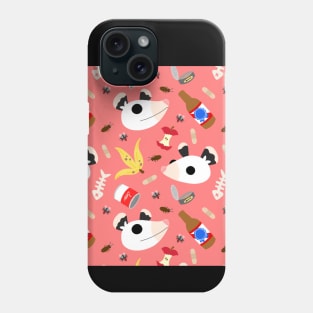 Trash Pattern Phone Case