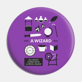 Once Upon A Time - A Wizard Pin