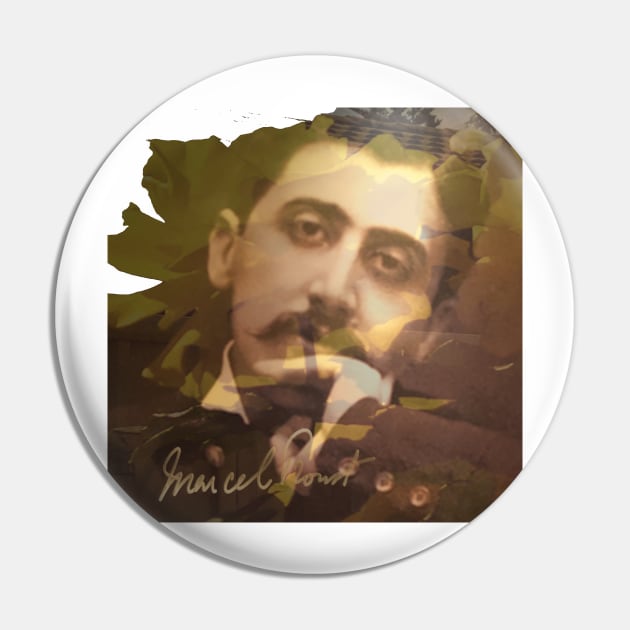 Marcel Proust Pin by mindprintz