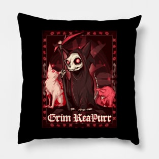 Grim ReaPurr Pillow