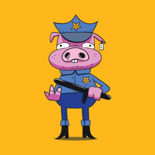 Piggie Cop T-Shirt