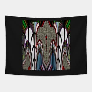 Glory Bird Digital Abstract Tapestry