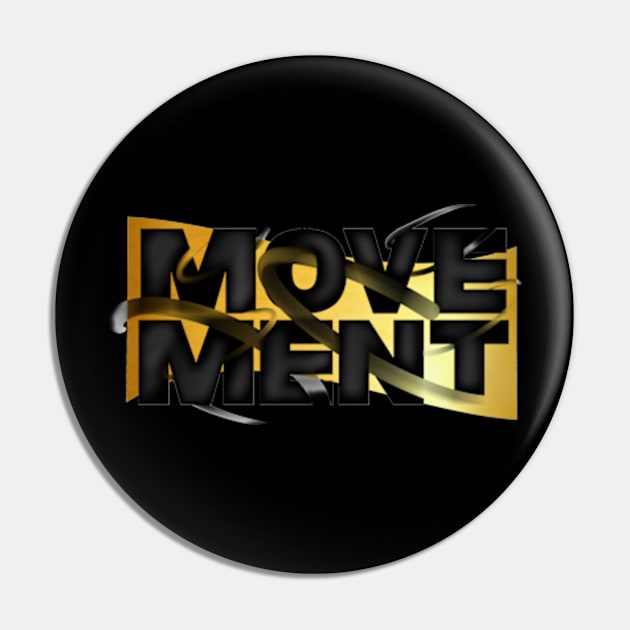 Movement Pin by SAN ART STUDIO 