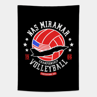 Miramar Volleyball Championship Tapestry