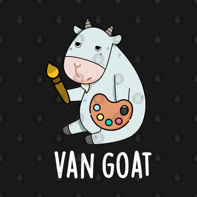 Van Goat Funny Artist Pun by punnybone