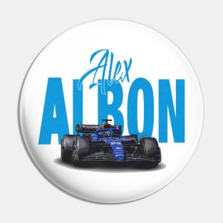 Alex Albon Racing Car Pin