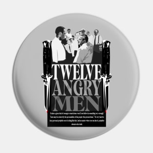 12 Angry Men Pin