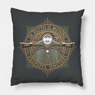 Vespisti Unitevi [gold version] Pillow