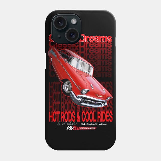 Classic Dreams Series - 1957 Chevy Phone Case by MyTeeGraphics