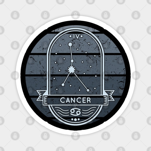 cancer Starsign Magnet by capo_tees