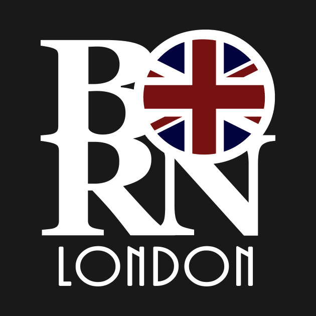 LOVE London White Text (UK Flag) by UnitedKingdom