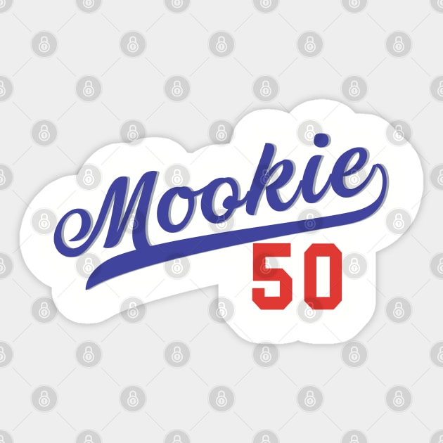 Dodgers Mookie Betts Jersey Sticker | Water Resistant/Scratch Proof - Los  Angeles Dodgers Baseball