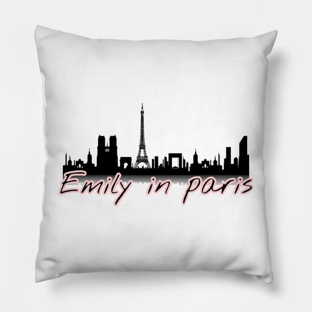 Emily in paris Pillow by DiorBrush