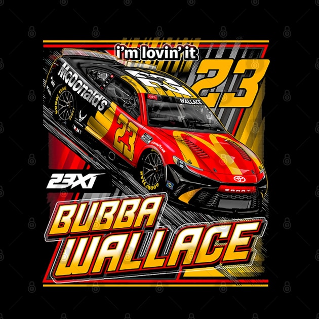 Bubba Wallace 23XI Lifestyle by ganisfarhan