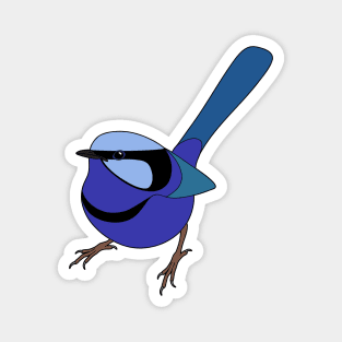 Splendid Fairy Wren Magnet