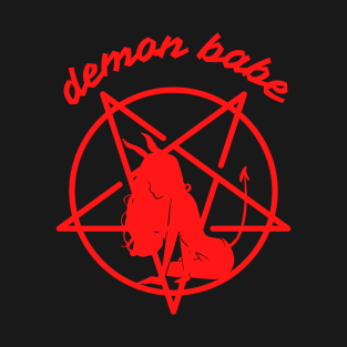 Demon babe / RED / T-Shirt