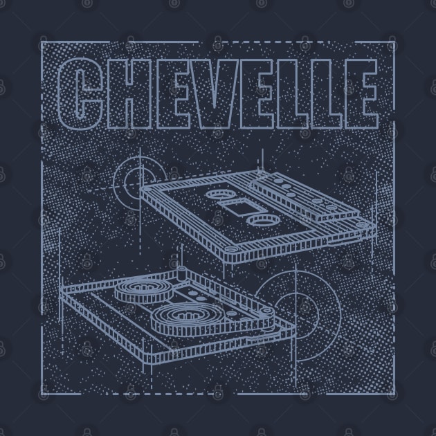 Chevelle Technical Drawing by Vector Empire