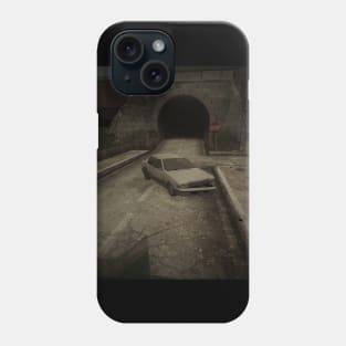 A car on the road Phone Case