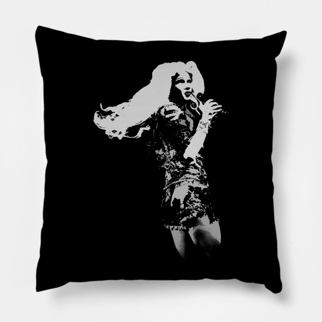 Hedwig On Bway Pillow by byebyesally