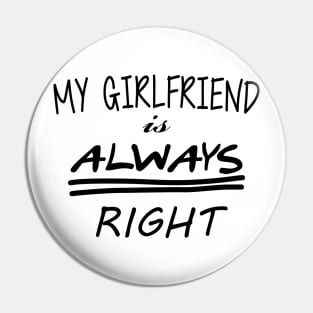 My girlfriend Pin