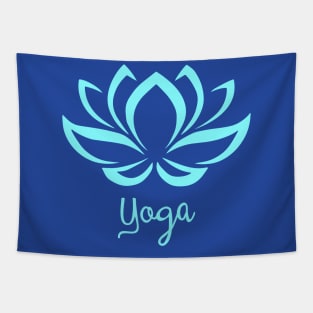 Lotus Flower Yoga Tapestry