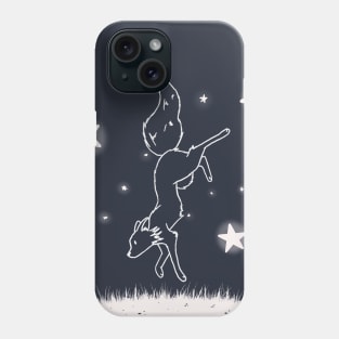 Falling Fox Starry Night Phone Case