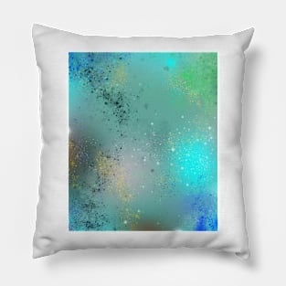 Fire Opal Gemstone Turquoise Pillow