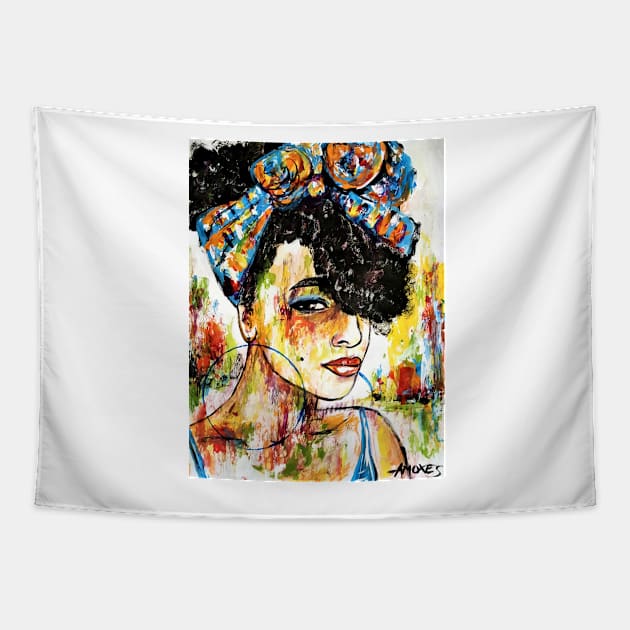 Portrait 336 Tapestry by amoxes