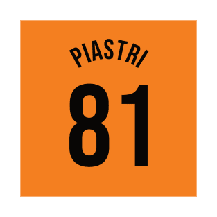 Piastri 81 - Driver Team Kit 2023 Season T-Shirt