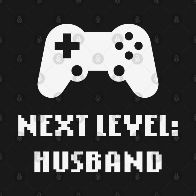 Next Level: Husband (Groom / Wedding / White) by MrFaulbaum