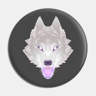 Inverted Wolf Pin