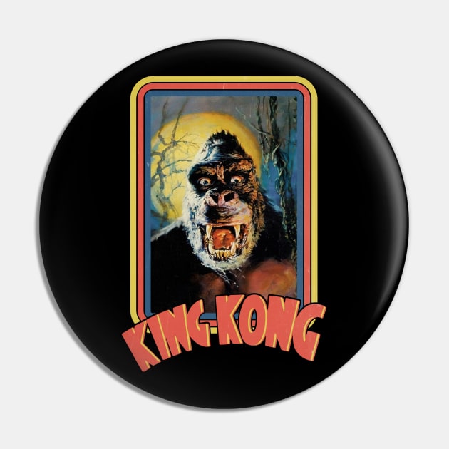 Retro Kong Pin by GiGiGabutto